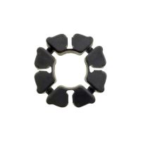 acoplamiento de goma de rueda kawasaki z 400 78- set