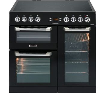 LEISURE Cusinemaster CS90C530K Electric Ceramic Range Cooker - Black, Black
