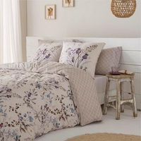 funda nordica arina 100 percal algodon 180 hilos beige  cama 150