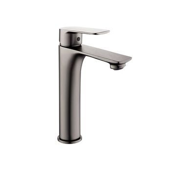 Monomando Lavabo Alto Coral Titanio Mate