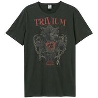 trivium tops y camisetas dragon chains para mujer