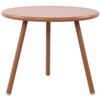 Mesa De Centro Berea Plástico Terracota Ø 50 Cm Clp
