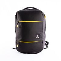 siux - mochila  de padel trail con capacidad para 2 palas aislamiento termico y asa superior diseno moderno negro
