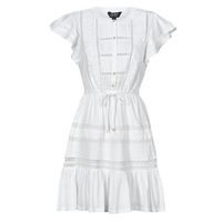 lauren ralph lauren vestido tanveitte-short sleeve-day dress para mujer