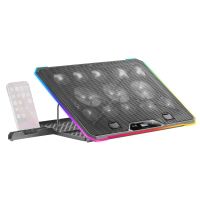 mars gaming mnbc13 base refrigeradora y stand argb para portatiles hasta 17