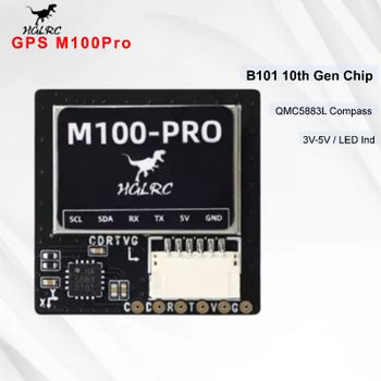 Chip GPS HGLRC M100 PRO original, chip de protocolo B101 de décima generación, brújula QMC5883L para drones de carreras FPV
