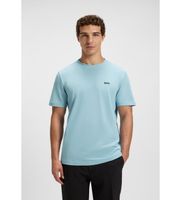 boss para hombre 50529941 camiseta taddy azul m casual algodon manga corta