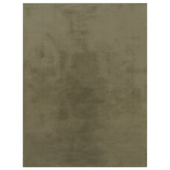 Alfombra suave Solina verde 120x160 cm