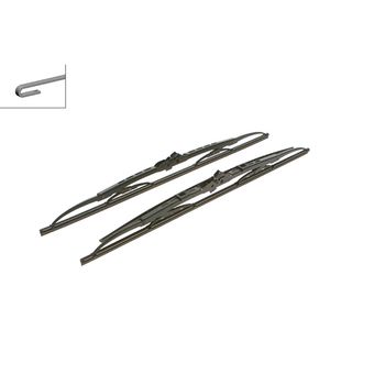Super Plus Universal Wiper Blade Set Sp21/21S With Spoiler On Rh Side