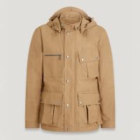 belstaff centenary coated hexgonal ripstop field jacket - it 48m