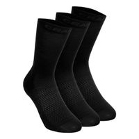 craft core dry high calcetines para correr unisex - negro