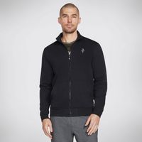 skechers chaqueta negra m3ja195-blk