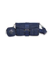 pepe jeans para mujer pl0300063 bandolera giselda azul osfa casual algodon