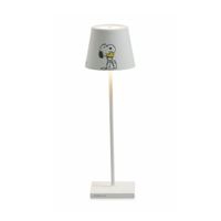 lampara de mesa zafferano recargable regulable ip65 para exterior