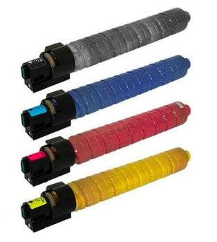 PACK 4 Toner para Ricoh Aficio MP C3003/MP C3503 compatibles