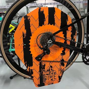 Funda protectora para lavado de bicicletas, limpiador antiengrasante para frenos de disco, protección de bordes de buje, herramienta de mantenimiento y reparación para bicicletas de montaña y