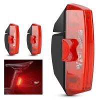 west biking 100lm luz trasera inteligente con sensor de freno impermeable carga usb luz trasera led cob para ciclismo