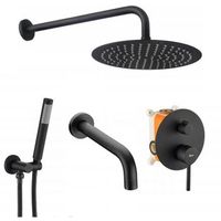 conjunto de ducha rea lungo black