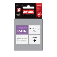 cartucho de tinta activejet ab-985bn negro compatible brother lc985bk