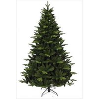 solagua arbol de navidad artificial automontable abeto extra relleno de doble hojas combinadas 150-210cm abies csoporte metalico verde 210cm