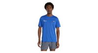 camiseta hombre new balance tcs nyc marathon athletics manga corta azul