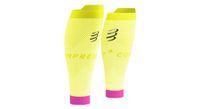 compressport r2 oxygen manguitos de compresion amarillo   rosa