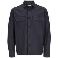 jack  jones camisa manga larga 12269262 travis-black denim para hombre