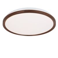 plafon led o480 40w   acrilico madera nogal cct