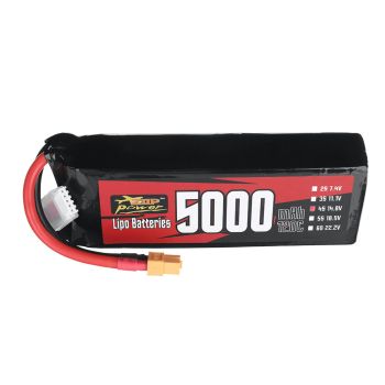 Batería ZOP Power 14.8V 5000mAh 120C 4S LiPo con conecto XT60 para dron RC