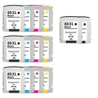 compatible multipack hp officejet pro l7580 printer ink cartridges 14 pack -c9396ae