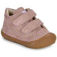 naturino zapatillas altas cocoon vl suede glitter flower para nina