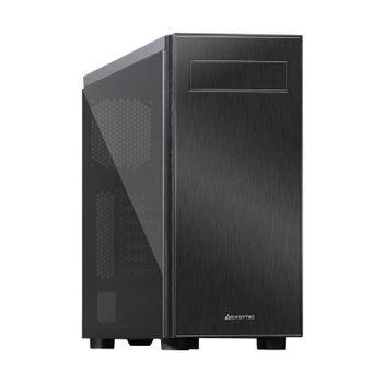 Caja PC Chieftec AL-02B-TG-OP Torre Negro ATX Vidrio Templado