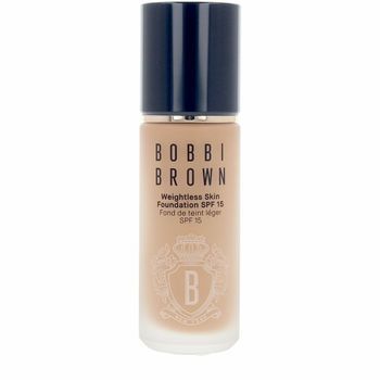 Base De Maquillaje Fluida Bobbi Brown Weightless Skin Dorado Spf 15 30 Ml