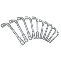 juego de 10 llaves de tubo metricas de 6 caras ks tools - 5170440