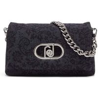 liu jo bolso de mano bolso lapuffy tamano mediano en denim estampado para mujer