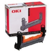 tambor negro original oki para okipage c7200 c7400 compatible c7000n