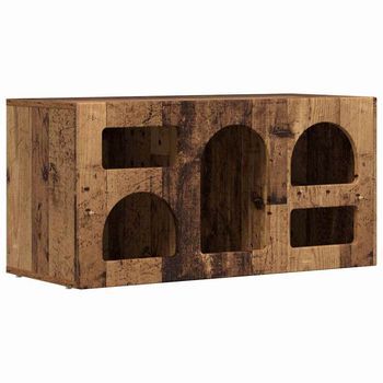 Mueble De Tv Elst 80 X 35 X 40 Cm Madera Vieja Vidaxl