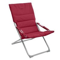 sillon hesperide milos de jardin color burdeos