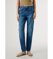 pepe jeans para mujer pl2045914a3 jeans tapered violet azul 2730 casual algodon denim