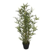 planta artificial de bambu marron 40x40x90cm