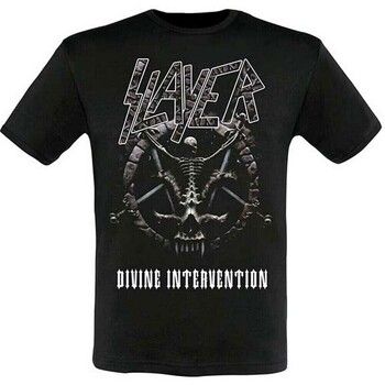 Slayer Camiseta manga larga Intervention 2014 Dates para hombre
