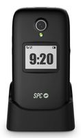 spc polaris 4g 1400mah dual display boton sos control remoto app care negro