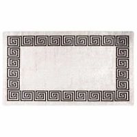 alfombra lavable beige claro 190x300 cm vidaxl