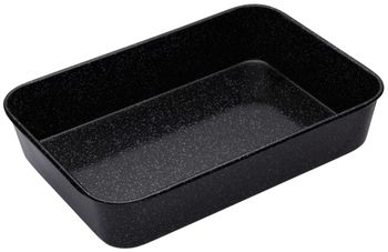 Sartén de acero 40 x 28 x 7,5 negra