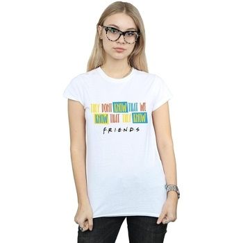 Friends Camiseta They Don't Know Script para mujer