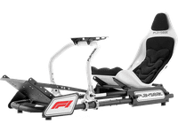 cockpit - playseat formula intelligence ultimate edition edicion f1 hasta 220 cm y 163 kg blanco