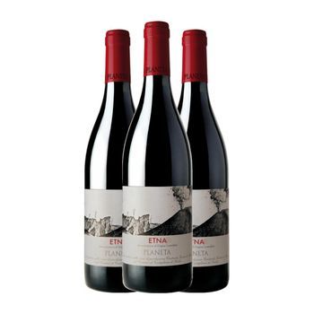 Planeta Vino Tinto Etna Rosso Terre 75 Cl 12.5% Vol. (pack De 3 Unidades)