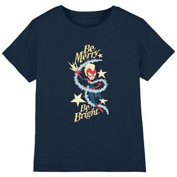 Marvel Tops y Camisetas Be Merry Be Bright para niño
