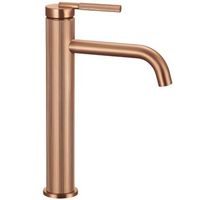 grifo de lavabo rea argon brush copper high