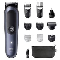 multigroon braun mgk7540 11 en 1 uso seco y mojado 6 peines